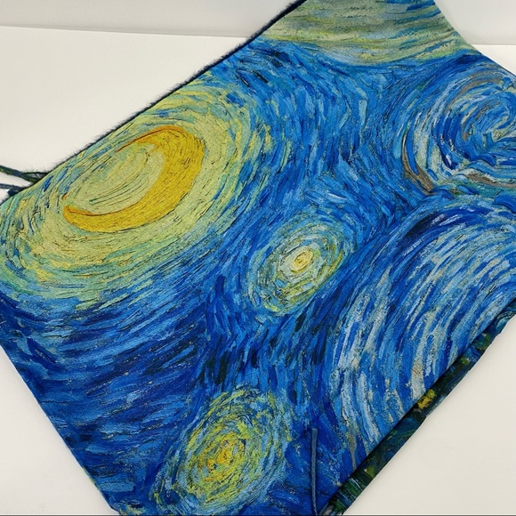 RESTOCK Gogh Starry Night Shawl Scarf - Picture 7 of 7